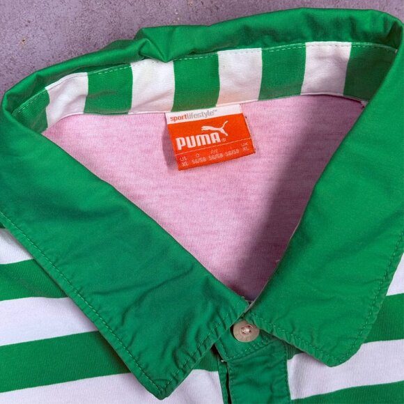 Puma Sport Cotton Blend Short Sleeve Polo Shirt Colorful XL - Picture 5 of 7